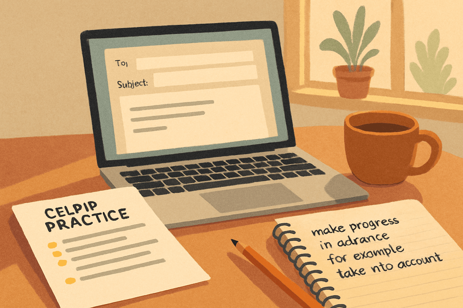 CELPIP Writing Task 1 Email Template for CLB 9: A Real Structure That Works